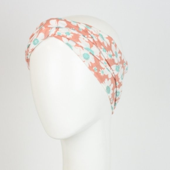 Boho Style Twisted Headband Daisy Pattern - Picture 2 of 2